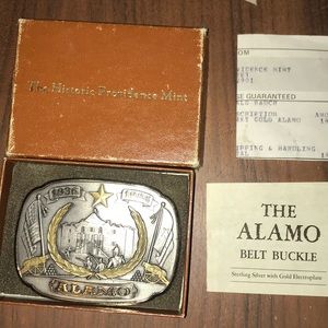 ALAMO BELT BUCKLE🇨🇱